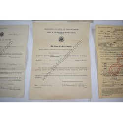 Documents d'enrôlement d'un GI de la 10e division de montagne  - 4