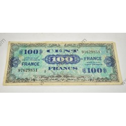 100 francs monnaie d'invasion