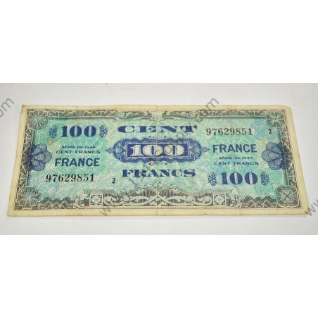100 francs monnaie d'invasion